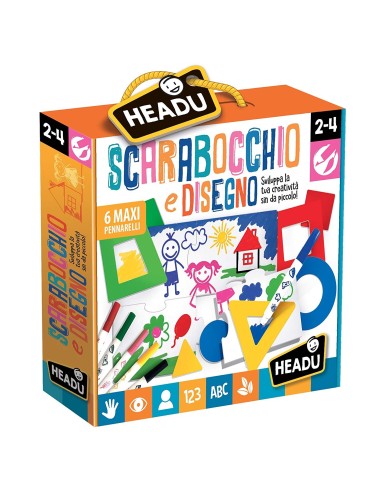 Doodling and drawing HEAIT21628 Headu | Futurartshop.com