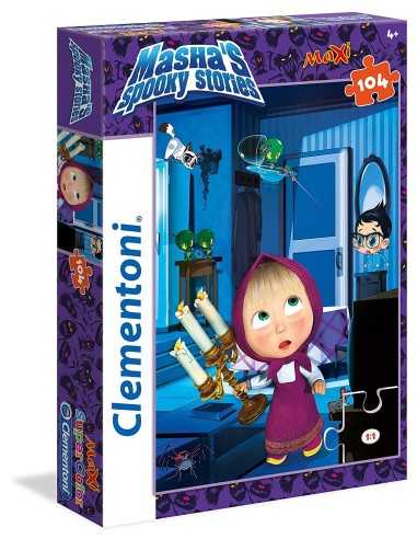 Puzzle maxi masha's spooky stories 104 pieces CLE23711 Clementoni | Futurartshop.com