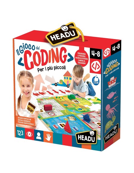 Gioco del Coding HEAIT20607 Headu | Futurartshop.com