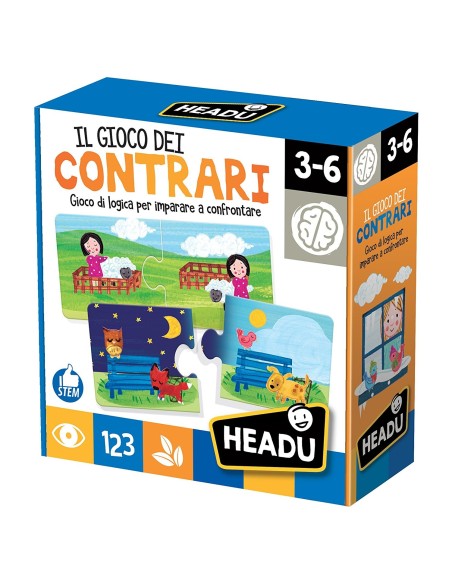 Il gioco dei contrari HEAIT20584 Headu | Futurartshop.com