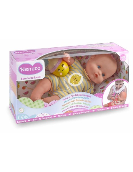 Nenuco Doll with baby bottle yellow FAM700012087/25915 Famosa | Futurartshop.com