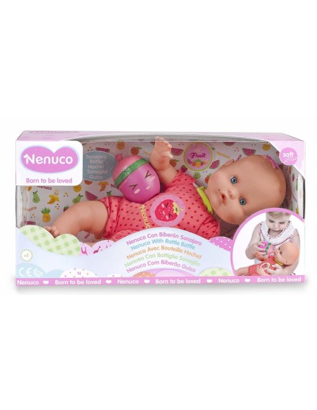 Nenuco Doll with bottle-pink FAM700012087 Famosa | Futurartshop.com