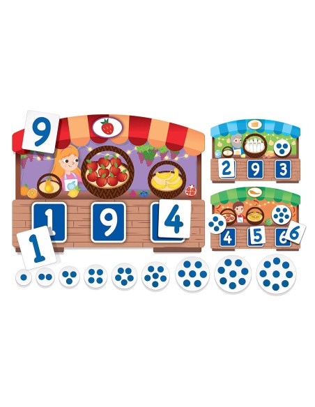 Bingo, the tactile Montessori Numbers HEAIT20249 Headu | Futurartshop.com
