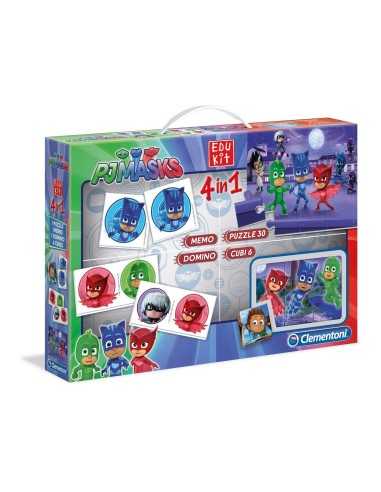 Edukit 4 in 1 pj masks CLE18013 Clementoni | Futurartshop.com