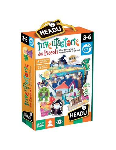 Inventastorie dei Piccoli Montessori HEAIT22236 Headu | Futurartshop.com