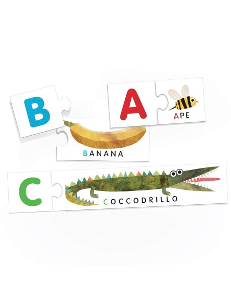 Alfabeto Tattile Montessori HEAIT20164 Headu | Futurartshop.com