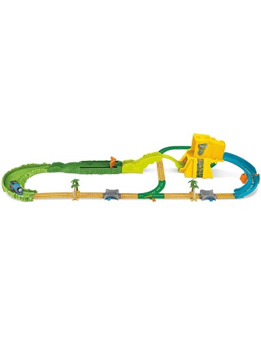 Il trenino Thomas - Tubo speed Jungles set MATFJK50 Mattel | Futurartshop.com