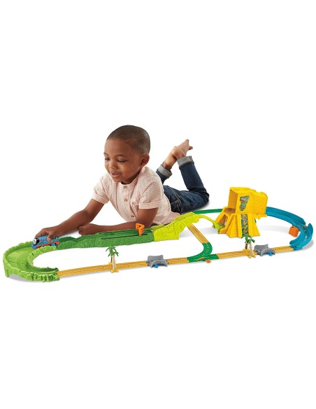 Il trenino Thomas - Tubo speed Jungles set MATFJK50 Mattel | Futurartshop.com