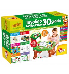 Carotina Tavolino molto attivo con 30 giochi 62546 Lisciani-Futurartshop.com