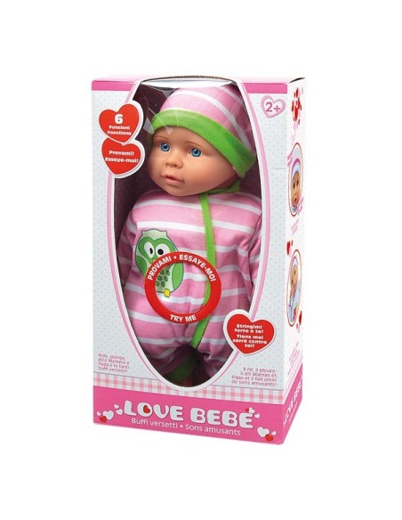 Love baby doll funny verses 2 colors GIORDF50354 Giochi Preziosi | Futurartshop.com