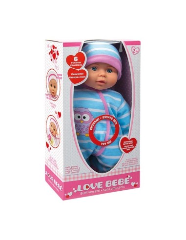 Love bebe' bambolotto buffi versetti 2 colori GIORDF50354 Giochi Preziosi | Futurartshop.com