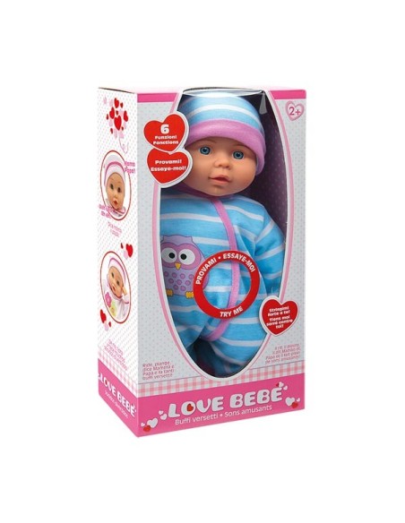 Love bebe' bambolotto buffi versetti 2 colori GIORDF50354 Giochi Preziosi | Futurartshop.com