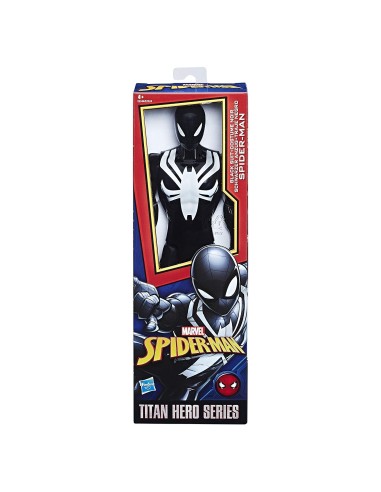Marvel Spiderman Personaggio Titan Spider Black HASE2324EU40/E2344 Hasbro | Futurartshop.com