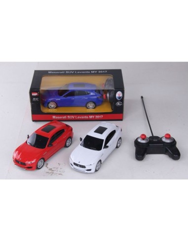 Auto radiocomandata maserati suv levante my 2017 3 colori PRI27056 Prismalia | Futurartshop.com