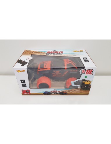 Auto radiocomandata monster off road arancione scala 1:16 PRIHB-YY1603 Prismalia | Futurartshop.com