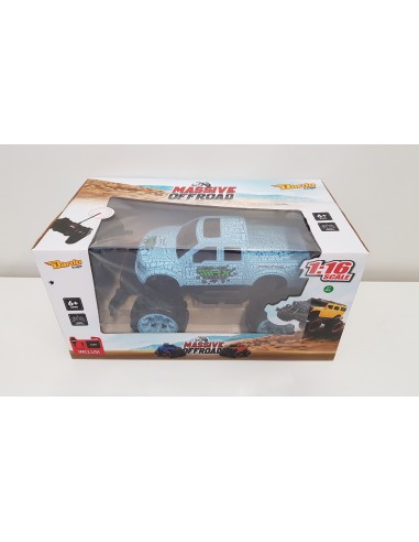 Auto radiocomandata monster off road celeste scala 1:16 PRIHB-YY1602 Prismalia | Futurartshop.com
