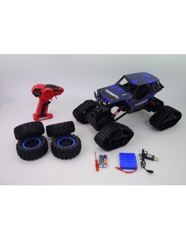 Vehicle crawler crawler radio-controlled 1:12 scale 2 color PRI8897-187E Prismalia | Futurartshop.com