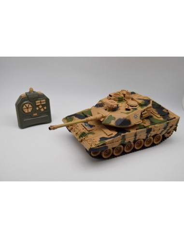 Tank, radio controlled leopard II shoot shot 1:18 scale PRI99835 Prismalia | Futurartshop.com
