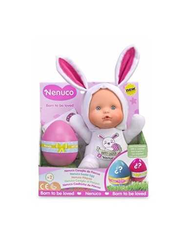 Nenuco coniglio di pasqua bianco con uovo sorpresa FAM700014210/25889 Famosa | Futurartshop.com