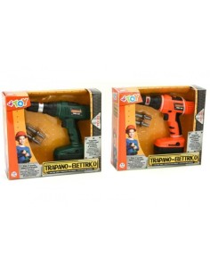 Electric drill screw in and unscrew the two colors GLO37958 Globo | Futurartshop.com