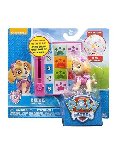 Paw patrol action pack pup personaggio skye back flip SPI6022626/20087333 Spin master | Futurartshop.com