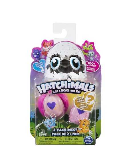 Hatchimals colleggtibles series 2 package 2 eggs with nest SPI6041329 Spin master | Futurartshop.com