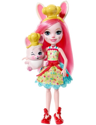 Enchantimals - Apprendiste in cucina bunny e twist MATFRH44/FRH47 Mattel | Futurartshop.com