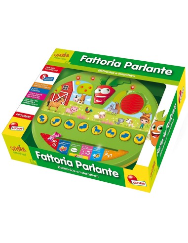 Small carrot farm, talking interactive LIS63437 Lisciani | Futurartshop.com