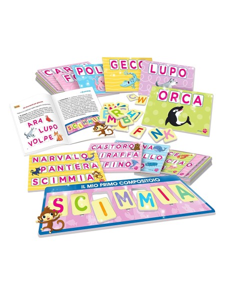 I read three annicon animals friends LIS65547 Lisciani | Futurartshop.com