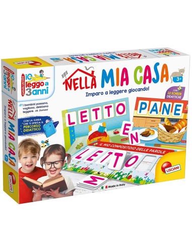 Io leggo a tre anni nella mia casa LIS68968 Lisciani | Futurartshop.com
