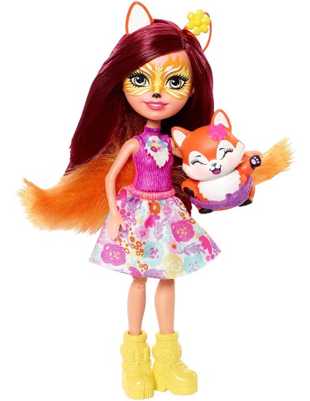Enchantimals - Runs of the adventures of the Fox and Flic TOYFRH44/FRH45 Mattel | Futurartshop.com