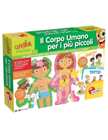 Carotina maxi corpo umano per i più piccoli LIS60269 Lisciani | Futurartshop.com