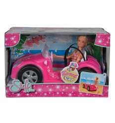 Steffi amor con los coches de la playa 105738332 Simba Toys- Futurartshop.com
