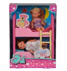 Evi love bunk bed, and 2 mini dolls 105733847 Simba Toys- Futurartshop.com