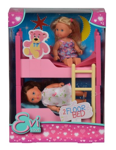 Evi love con letto a castello e 2 mini bambole SIM105733847 Simba Toys | Futurartshop.com