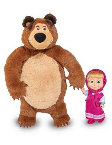 Pack mini doll masha with the bear plush SIM109301002Y04 Simba Toys | Futurartshop.com