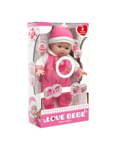 Love Bebe - Bambola magic baby GIORDF51743 Giochi Preziosi | Futurartshop.com