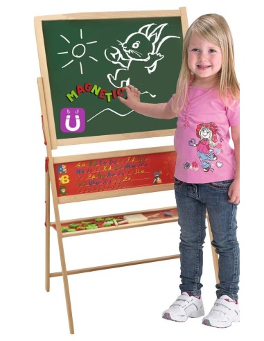 Whiteboard with Wooden Stand 40 x 67 x 110 cm SIM100002579 Simba Toys | Futurartshop.com