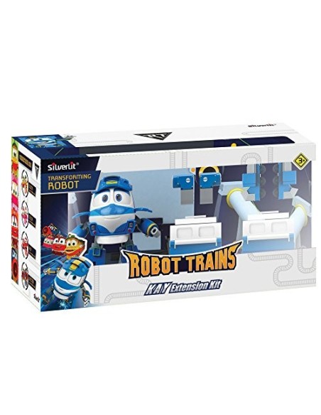 Robot Trains - Kay Trasformabile con Kit Vagoni ROC21737365 Rocco Giocattoli | Futurartshop.com