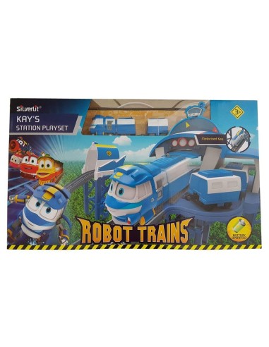 Robot Trains -The train station of Kay ROC21737235 Rocco Giocattoli | Futurartshop.com