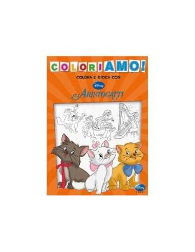 Coloriamo Gli aristogatti  PAN7647WD Panini | Futurartshop.com