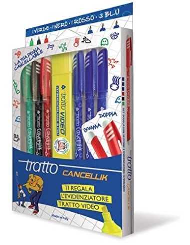 Blister con 4 Penne cancellabili più evidenziatore BIM0004731 Fila | Futurartshop.com