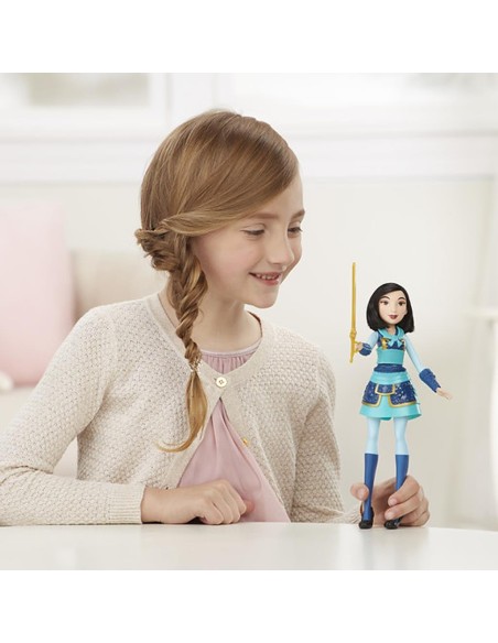 Disney Princess Doll Mulan fearless adventures HASE1948EU40 Hasbro | Futurartshop.com