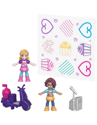 Polly Pocket - Playset Bar degli zuccherini MATFRY35/FRY36 Mattel | Futurartshop.com
