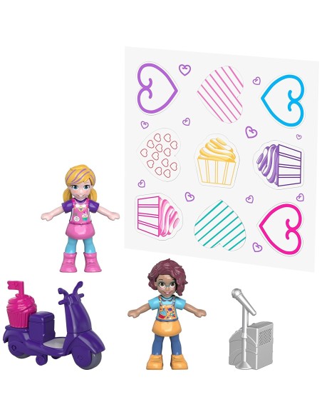 Polly Pocket - Playset Bar degli zuccherini MATFRY35/FRY36 Mattel | Futurartshop.com