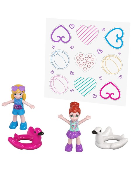 Polly Pocket - Playset Piscina dei fenicotteri MATFRY35/FRY38 Mattel | Futurartshop.com