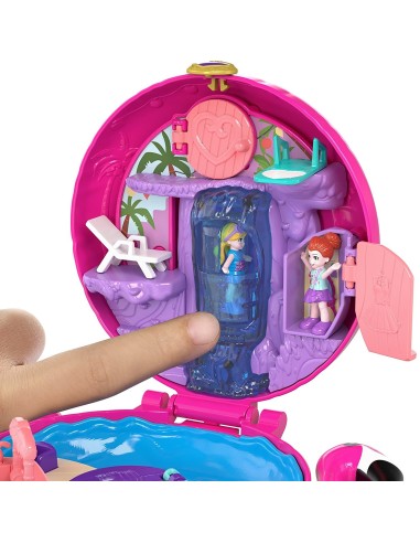 Polly-Pocket - Playset Pool of flamingos MATFRY35/FRY38 Mattel | Futurartshop.com