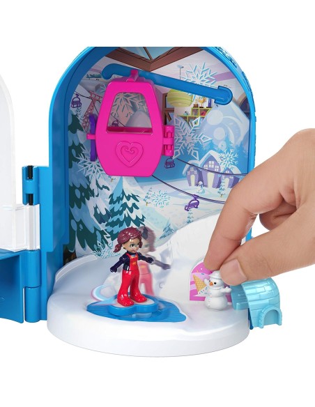 Polly-Pocket - Playset Secrets of the snow MATFRY35/FRY37 Mattel | Futurartshop.com