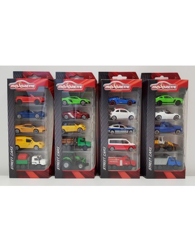 Set 5 vehicles, street cars utility assorted SIM219103166 Simba Toys | Futurartshop.com