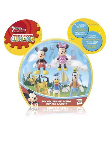 5 personaggi Mickey-Minnie-Pluto-Paperino-Pippo IMC181861MM1 IMC Toys | Futurartshop.com